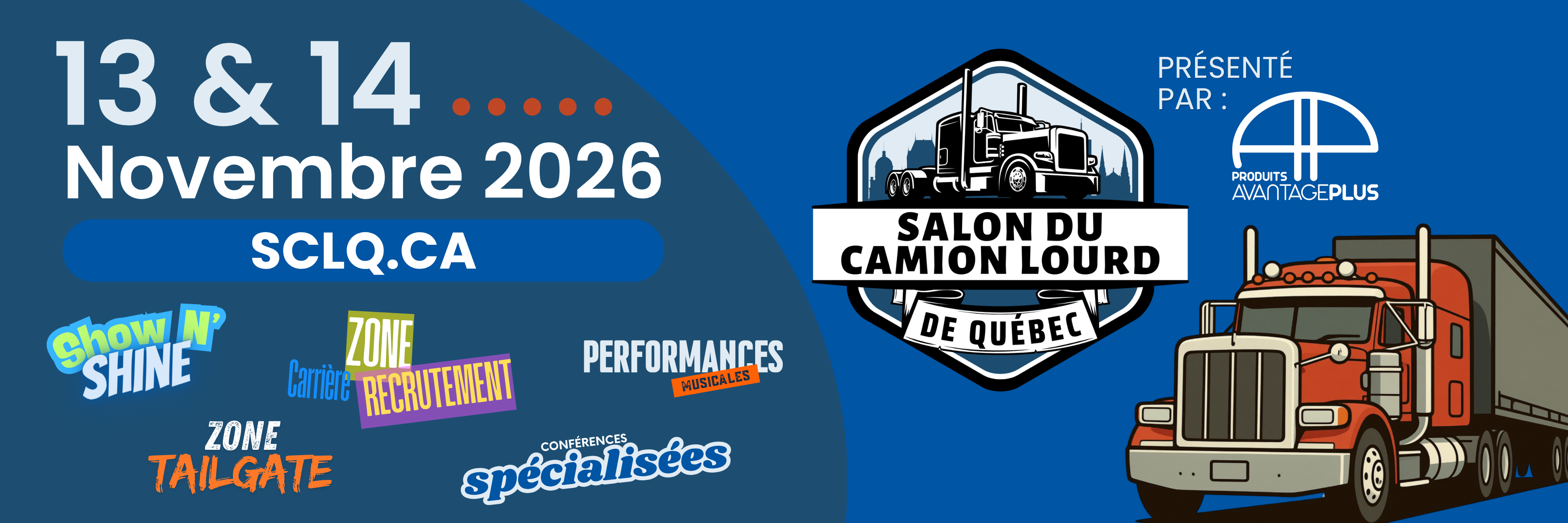 Salon du Camion Lourd de Québec 2026